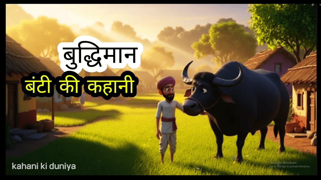 बुद्धिमान बन्टी की कहानी |BUDHIMAN BANTI KI KAHANI |HINDI STORY|HINDI KAHANIYA