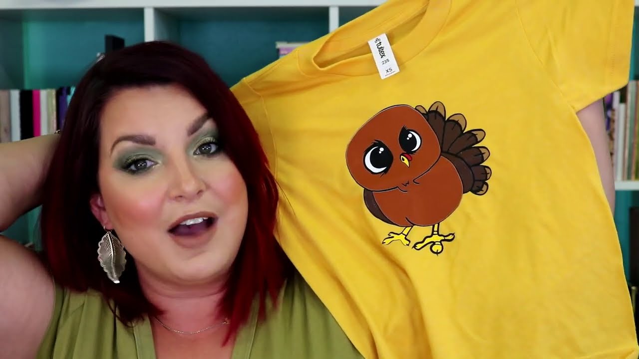 Craftmas Season 3 Episode 33 : Super Adorable Turkey Shirt