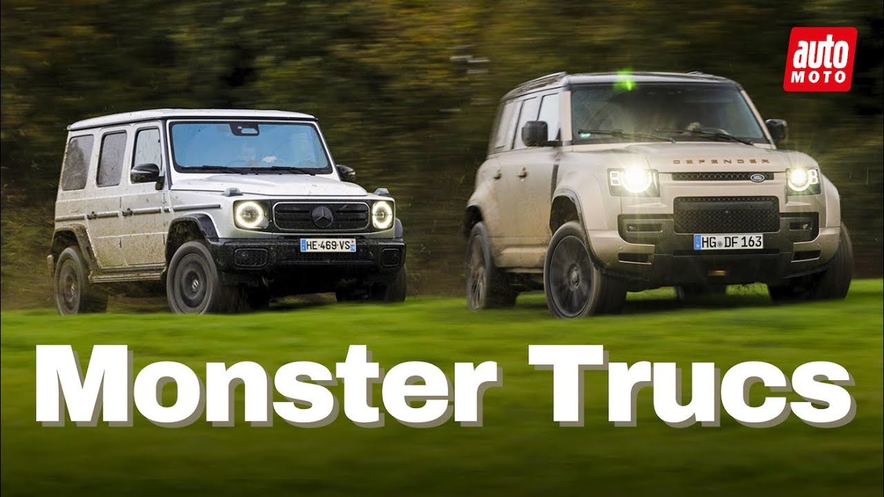 L'amour est dans le pré | Land Rover Defender Octa x Mercedes Classe G