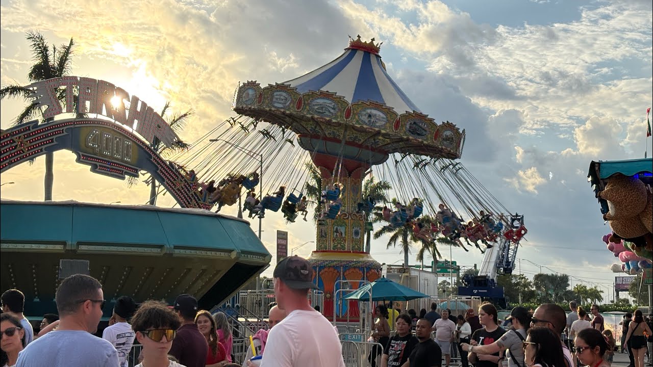 South Florida Fair 2025 Wade Shows, West Palm Beach. #fair #carnival