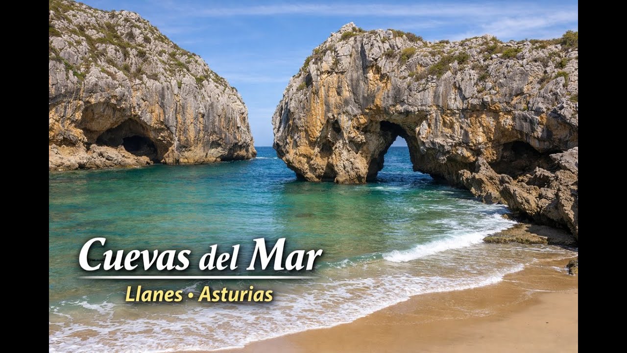 Playa de Cuevas del Mar (Asturias) | Un paisaje único en Llanes