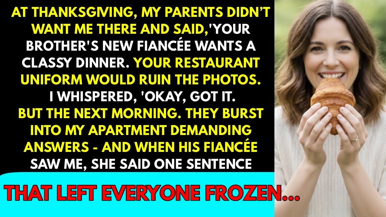 My Parents Banned Me From Thanksgiving Because Of My Brother’s Fiancée — What She Said Next Left...