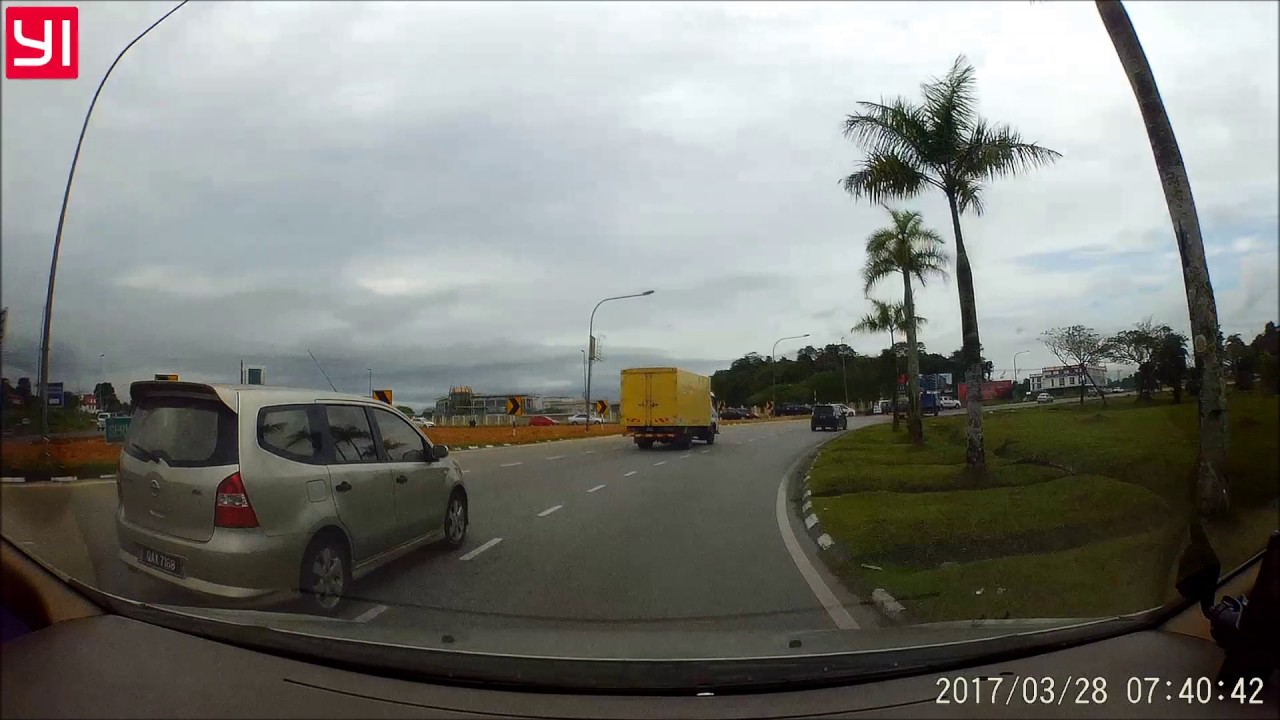Dashcam Indonesia - Trans Kalimantan - Kuching Serian Tebedu