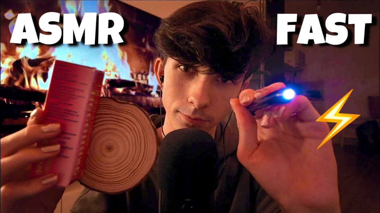 ASMR FAST & AGRESSIVE⚡️POUR TE RELAXER ULTRA RAPIDEMENT ❤️✨