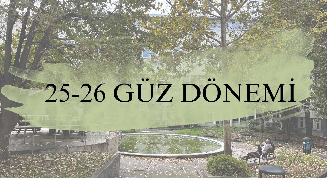 2025-2026 Güz Dönemi