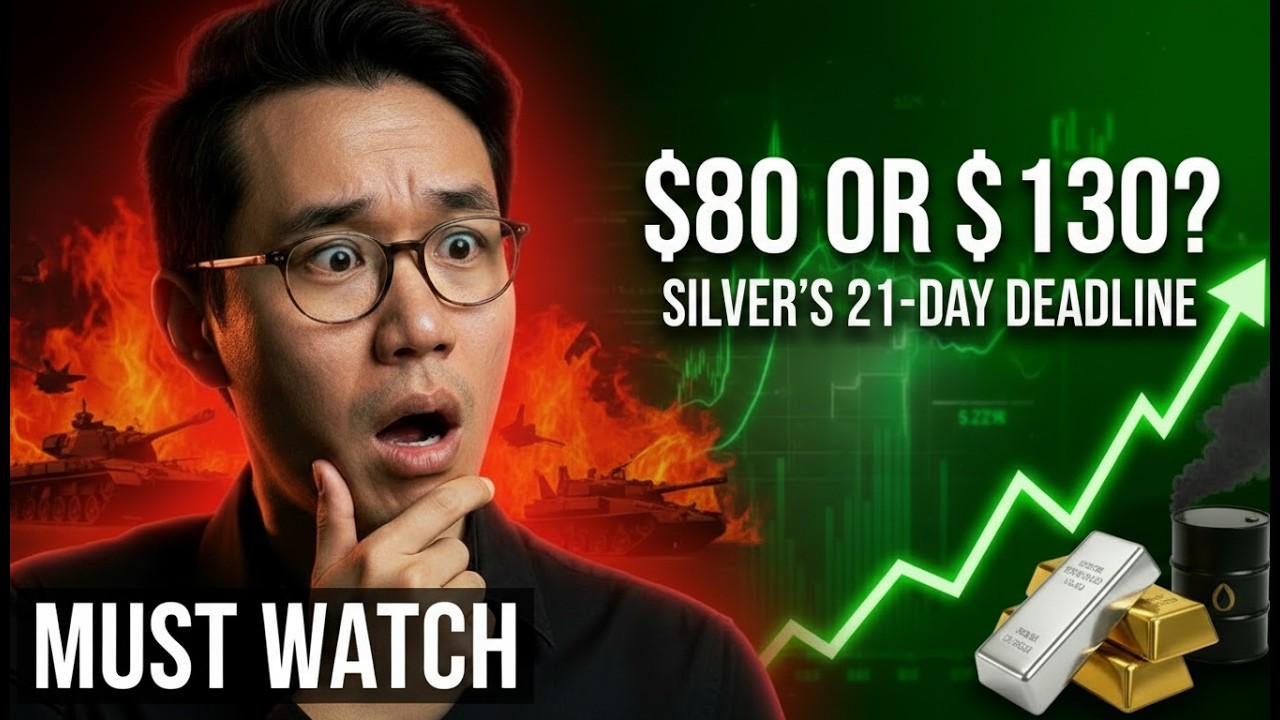 $80 or $130 Silver — One Happens in 21 Days. Here Are the Only 2 Charts That Matter