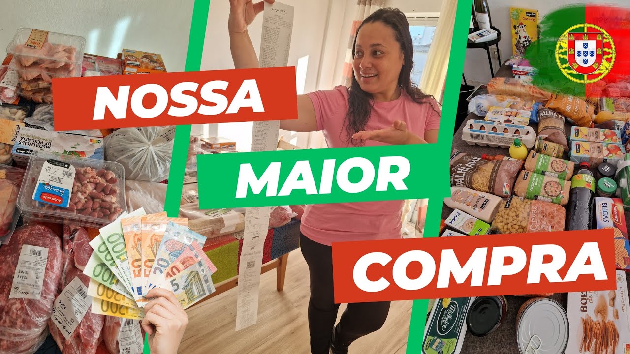 COMPRAS  de MERCADO em PORTUGAL(Pingo Doce) 🇵🇹 Janeiro 2024 com preços