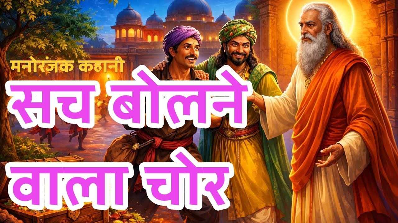 सच बोलने वाला चोर  | hindi kahaniya | shikshaprad kahani | heart touching story | dharmik kahani