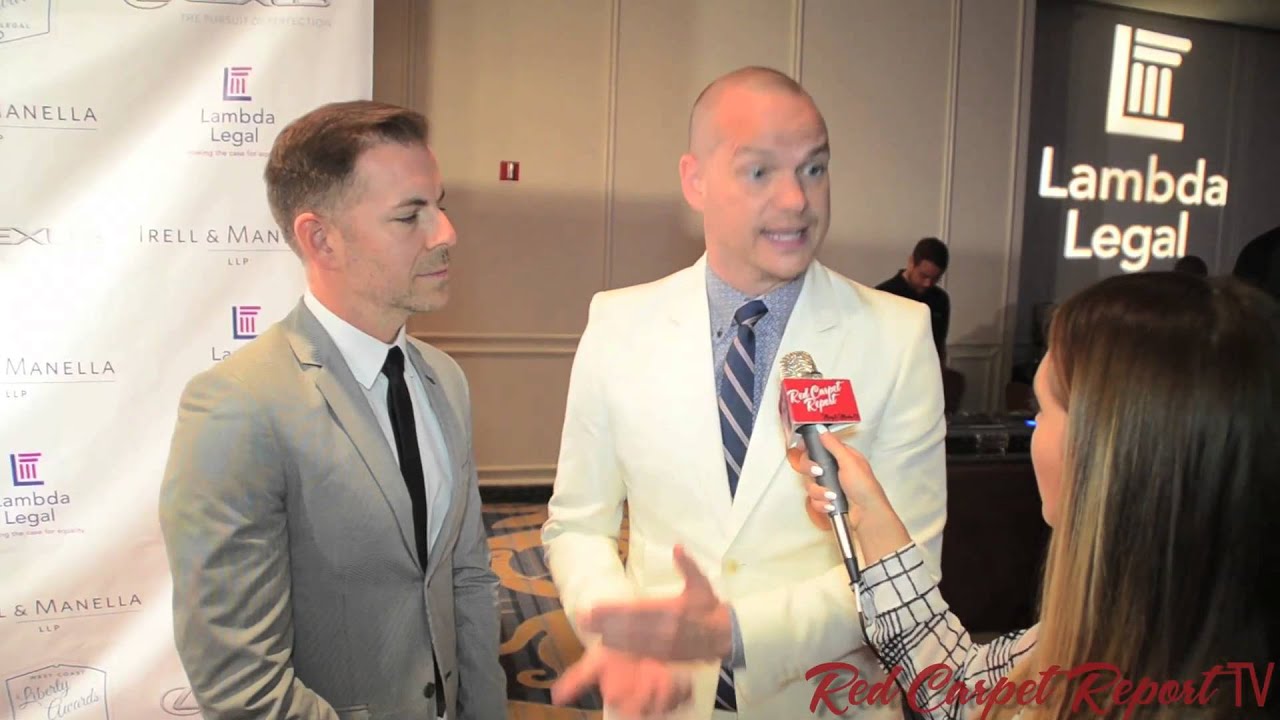 Brad Bredeweg & Peter Paige at #LambdaLegal West Coast Liberty Awards #EqualityUnitesUs #WCLA