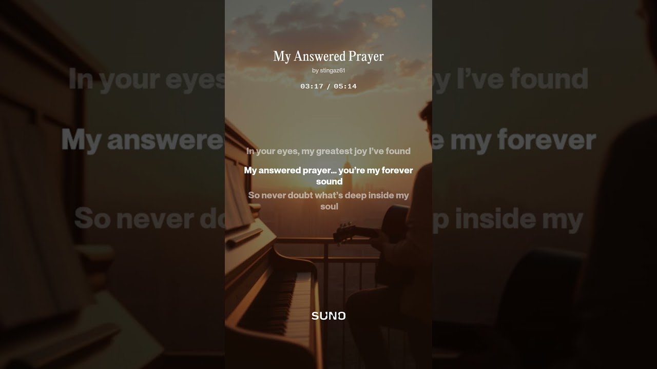 My Answered Prayer