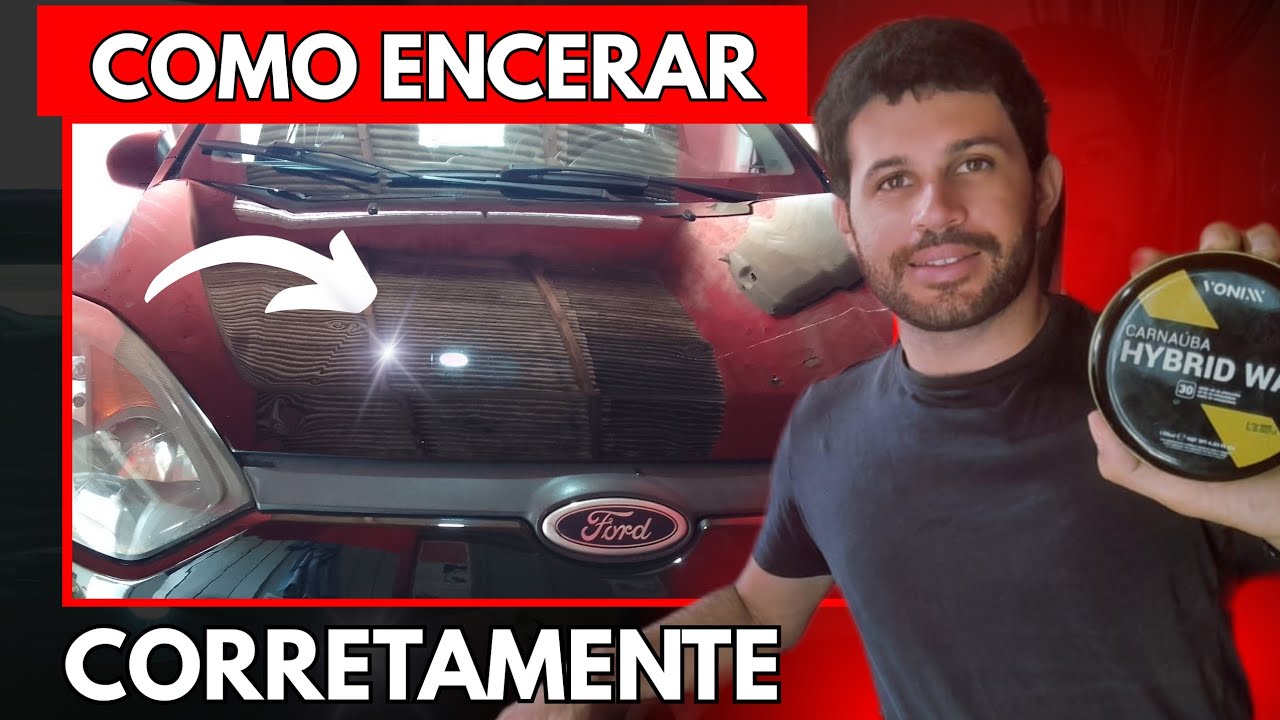 COMO ENCERAR O CARRO EM CASA CORRETAMENTE | Vonixx Hybrid Carnaúba | Ro Polimentos Premium