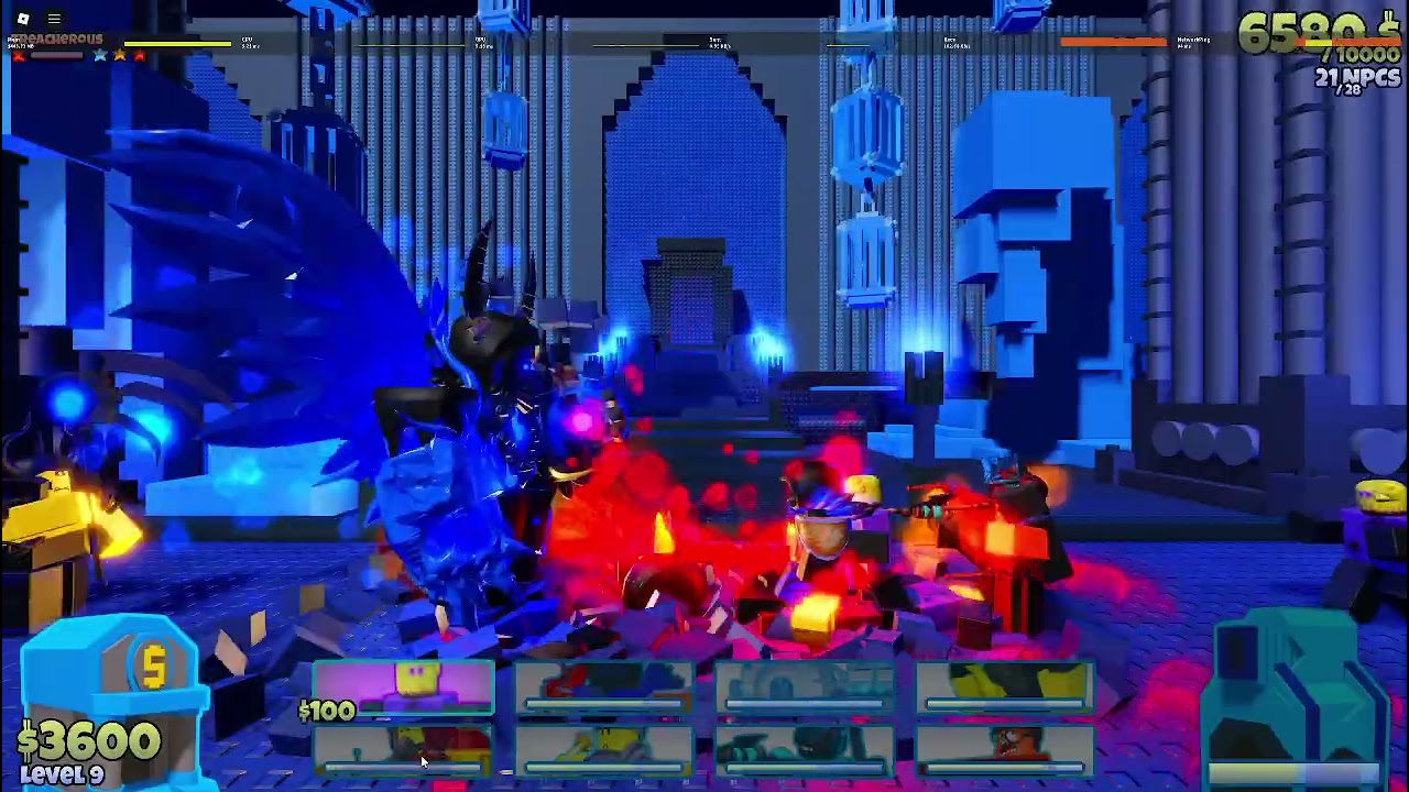 Beating 3 star treachstone with random shit in the 8 slot