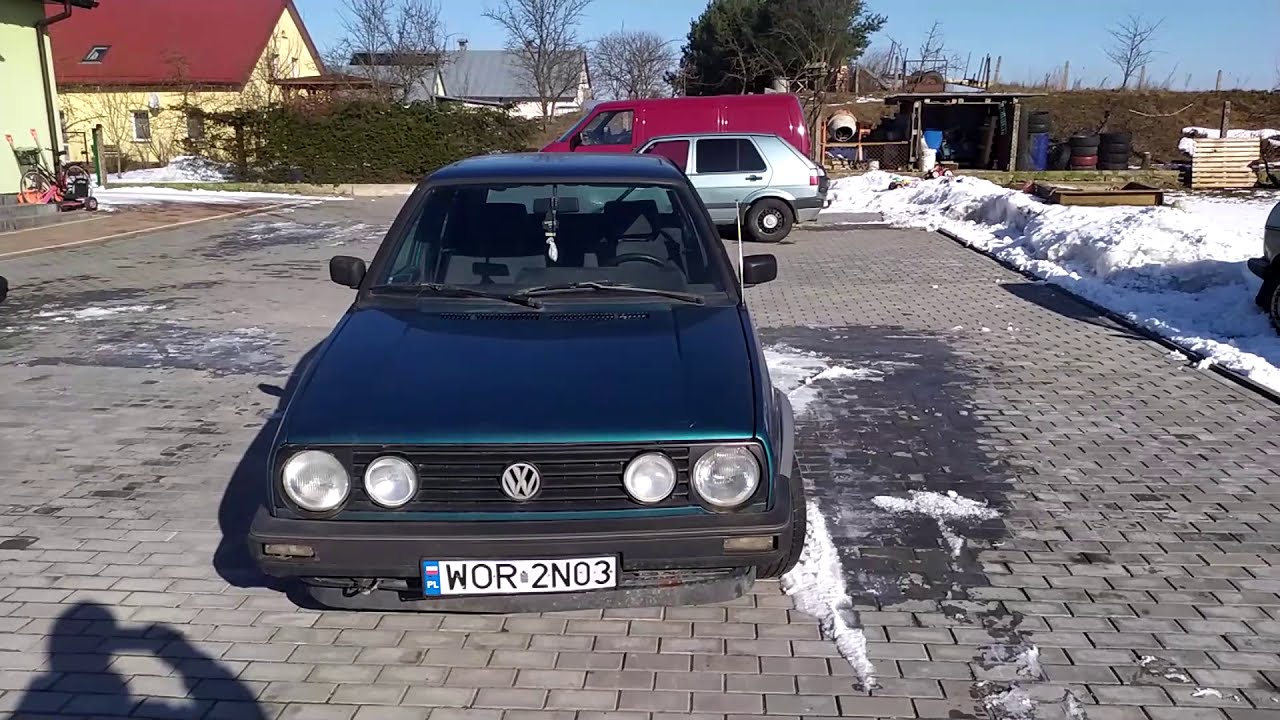 Golf 2 Swap 1.8t Początek projektu , oglądamy po zakupie #1