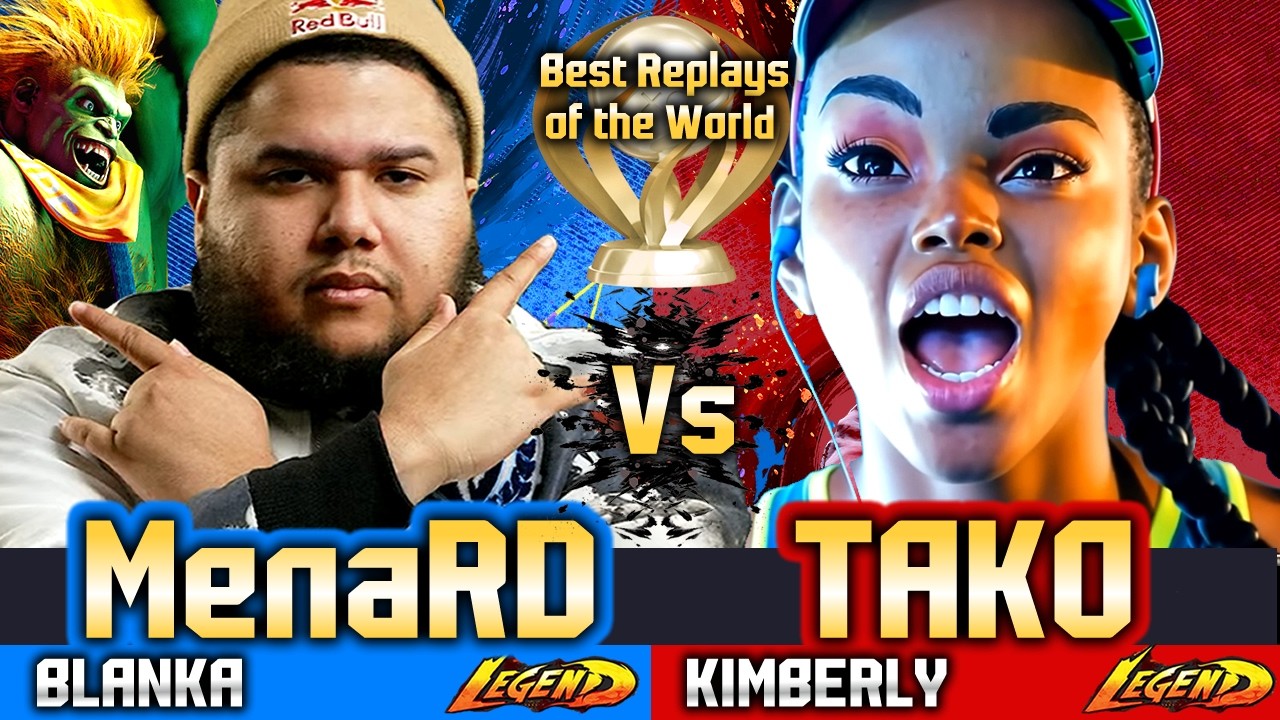 🔥SF6 MenaRD in Japan! (Blanka vs Tako) Kimberly ▰ Street Fighter 6 High Level