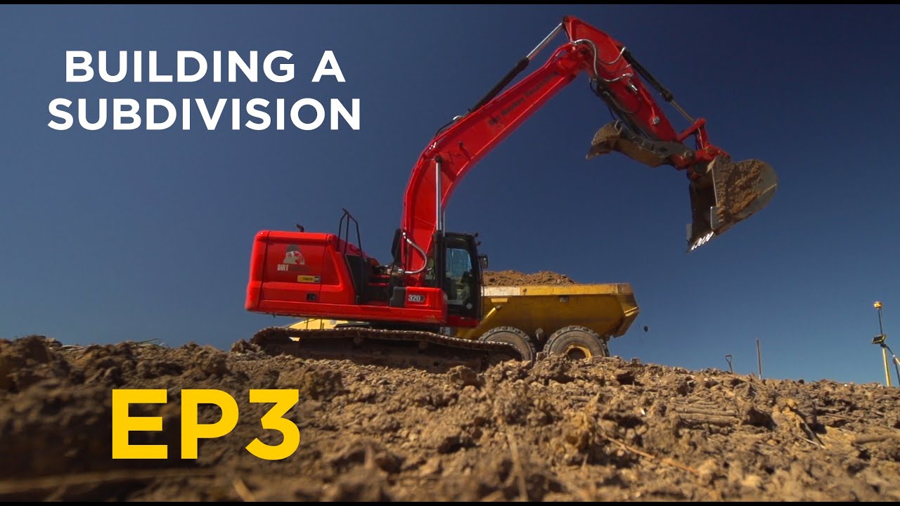 Subdivision Build | Building Roads & Ditches | Episode 3
