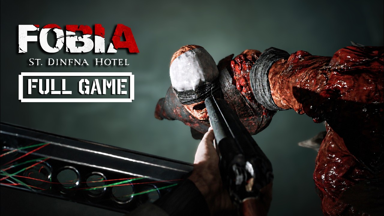 Fobia - St. Dinfna Hotel | FULL HORROR GAMEPLAY - No Commentary