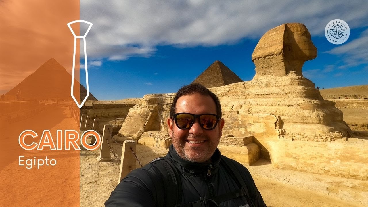 Las pirámides de Giza y El Cairo, capital de Egipto