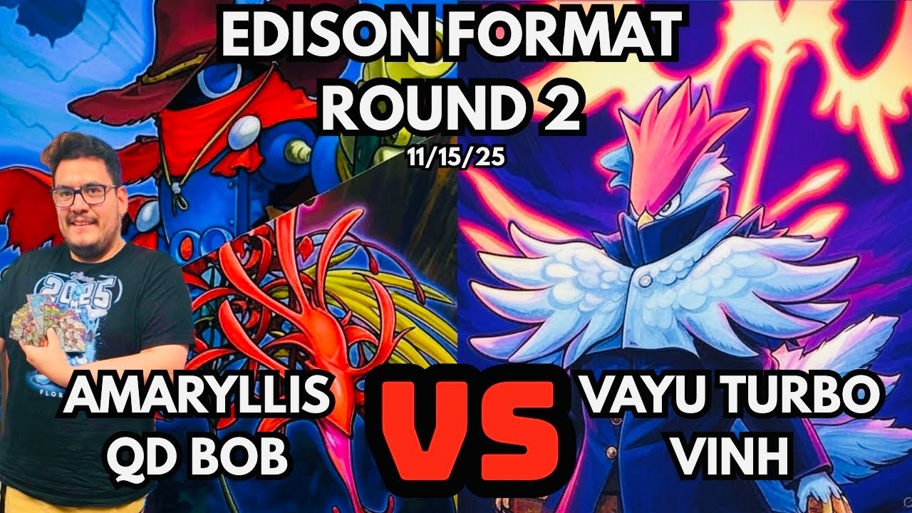 AMARYLLIS QUICKDRAW против VAYU TURBO в формате Edison! РАУНД 2