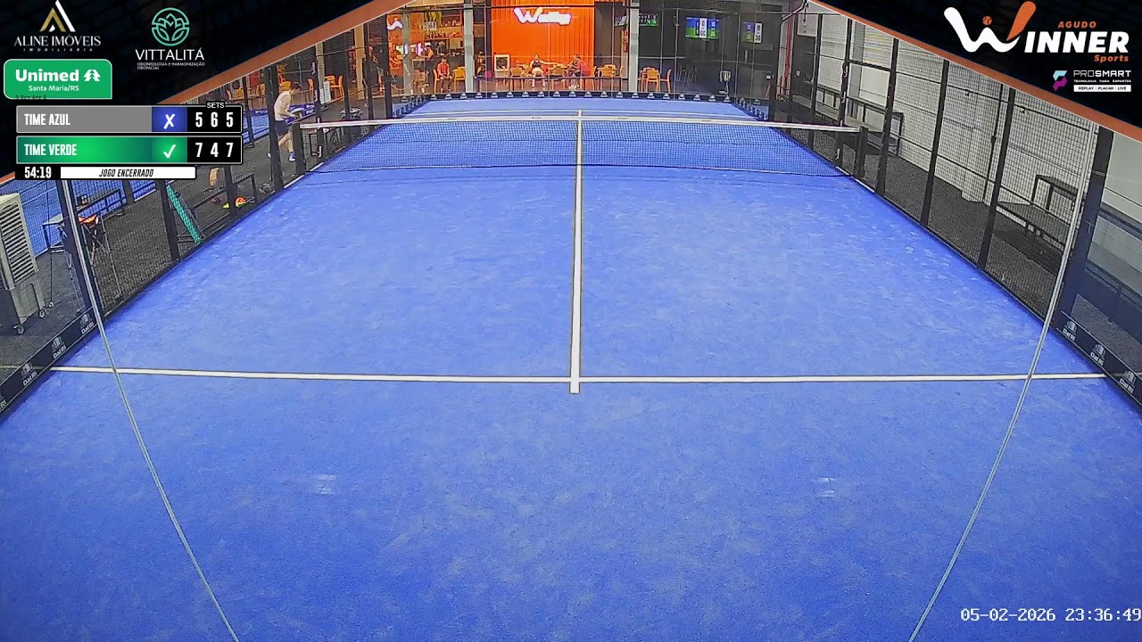 Quadra CONSTRUTORA DAL RI (05/02/2026) -  Agudo Winner Sports