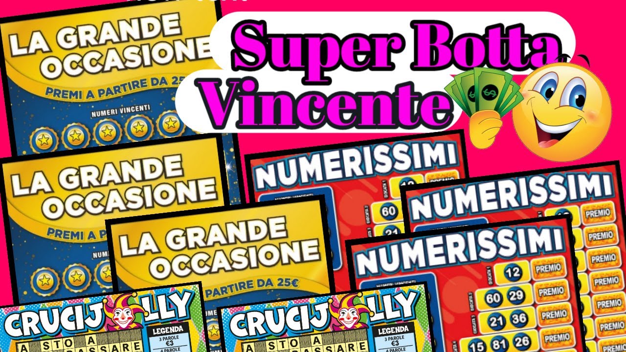 #Grattaevinci Super BOTTA VINCENTE 🤑☘️🎊🤑☘️🎉🤑👀