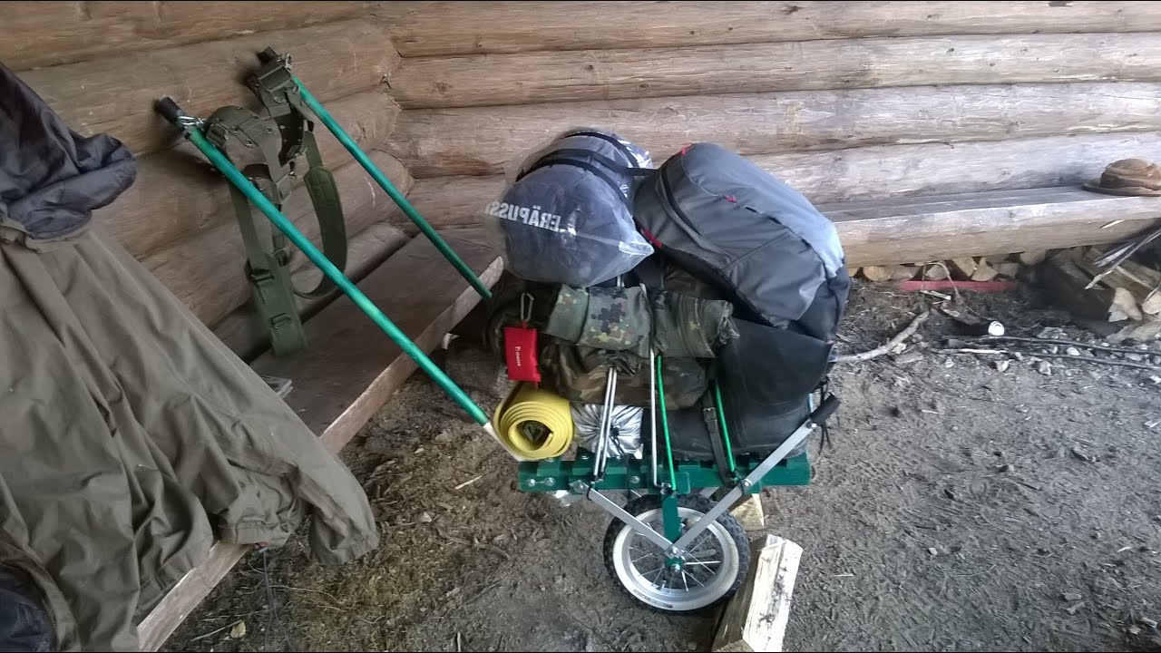 DIY Hiking trailer for less than 70 €/$