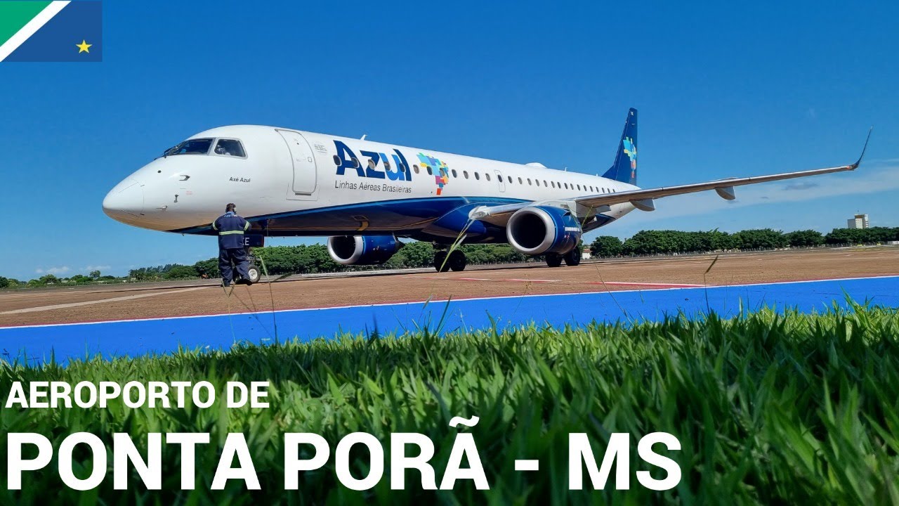 PONTA PORÃ-MS X CAMPINAS-SP VOANDO COM A AZUL LINHAS AEREAS