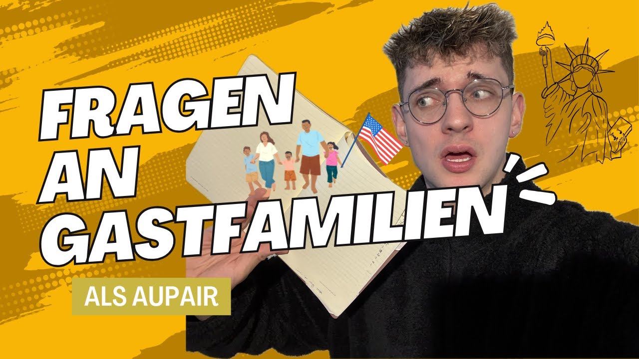 50+ FRAGEN für GASTFAMILIEN und -KINDER als AUPAIR in der Matchingphase👧📝 || LukasAuPairUSA