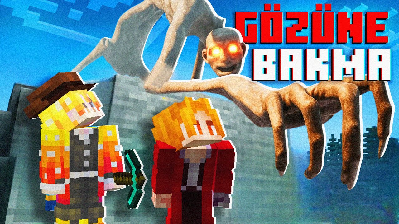 Minecraft'ta Bu KORKU Modunun Gözlerine Bakarsan Ölürsün !