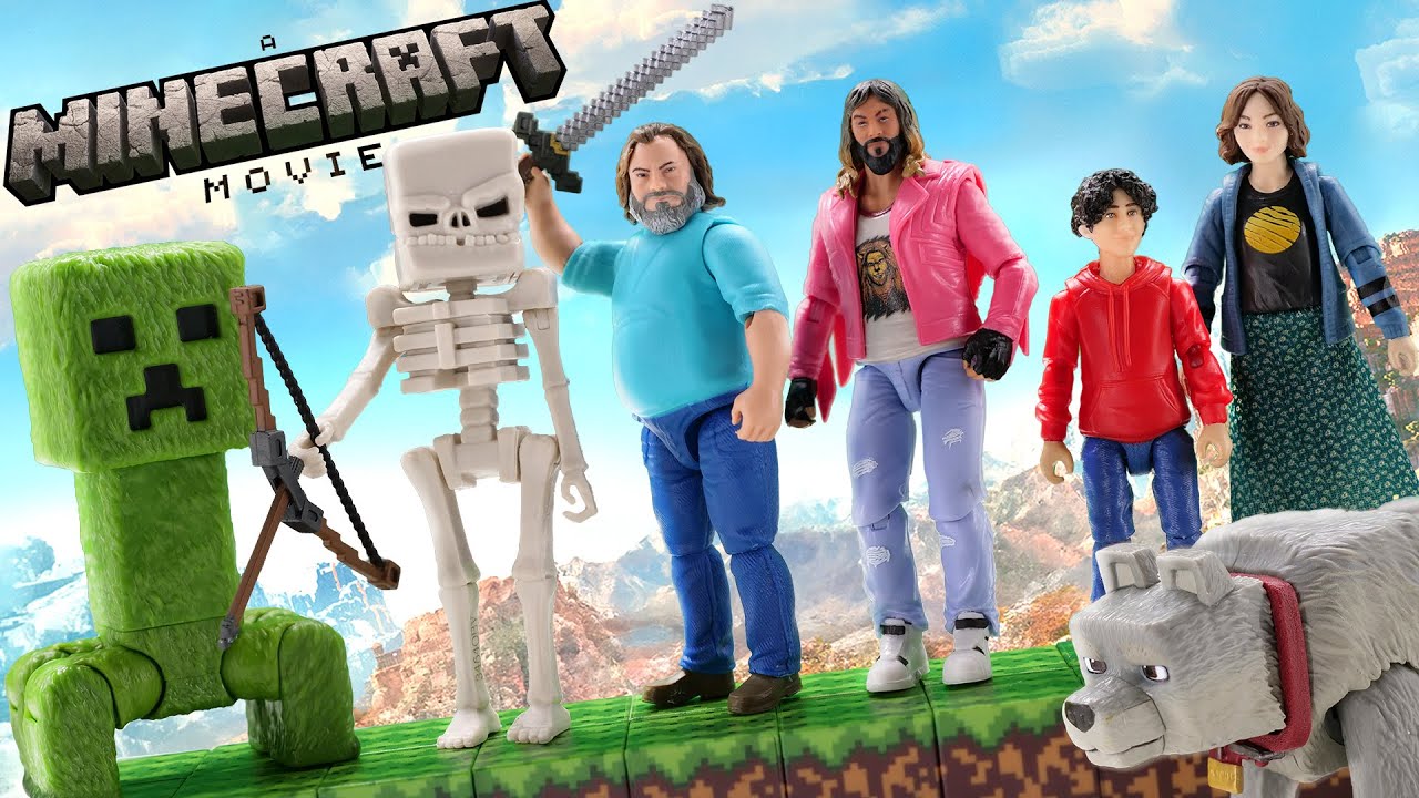 Unboxing Every CURSED Minecraft Movie Figure To Save Creativity!