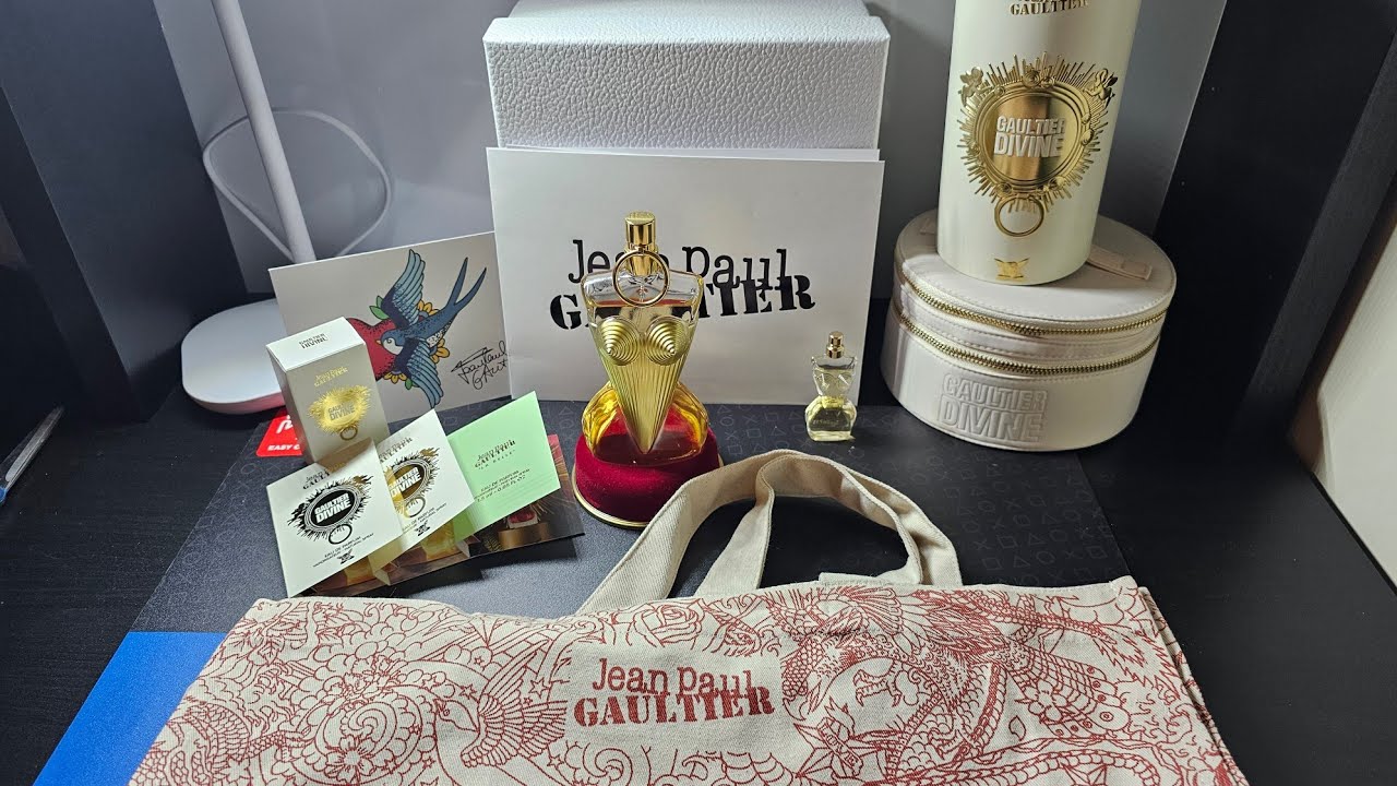 Unboxing Divine Jean Paul Gaultier Parfum