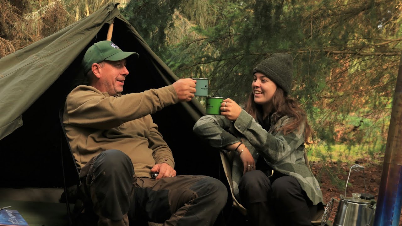 Lavvu Campout | Overnighter testing the NEW Woodburner