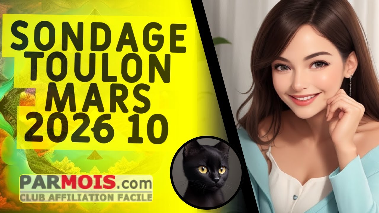 Sondage Toulon Mars 2026 10