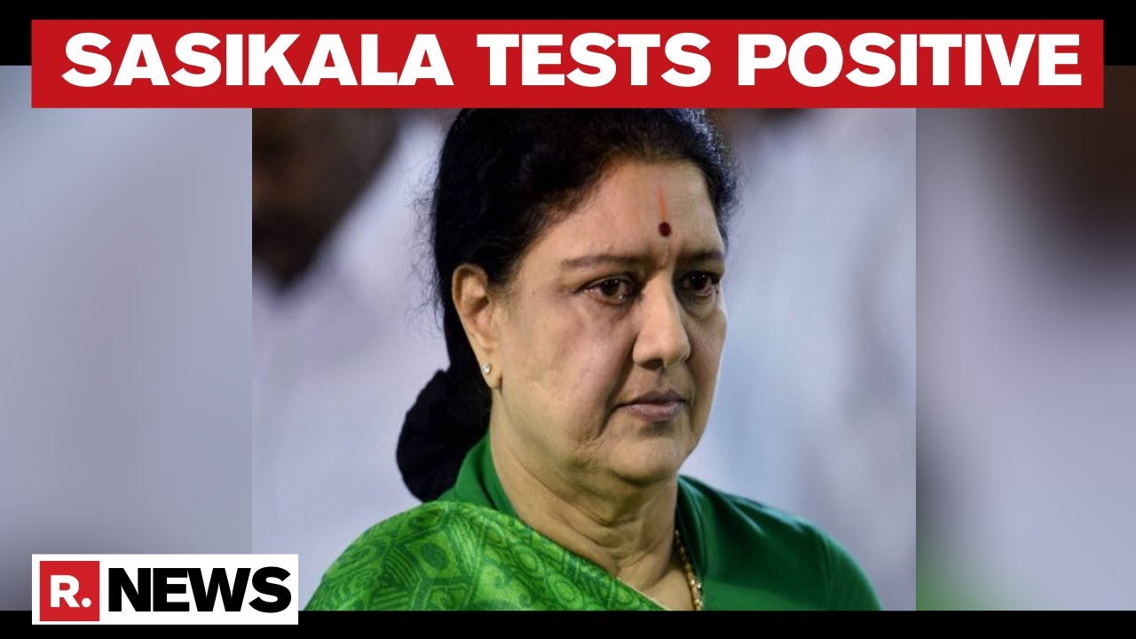 VK Sasikala Tests Positive For COVID-19 Ahead Of Her Release From Jail On Jan 27