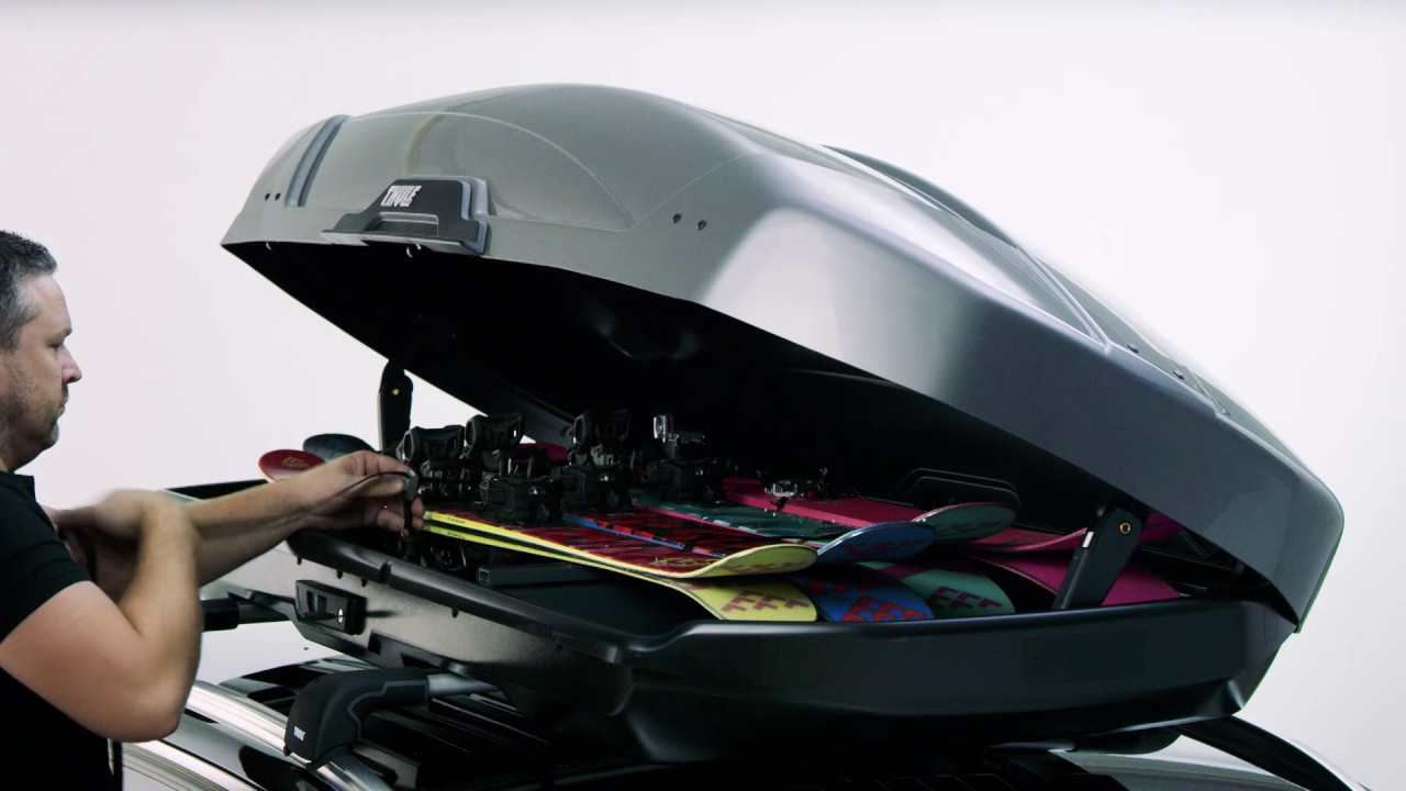 Roof Box Accessory - Thule Box Ski Carrier Adapter