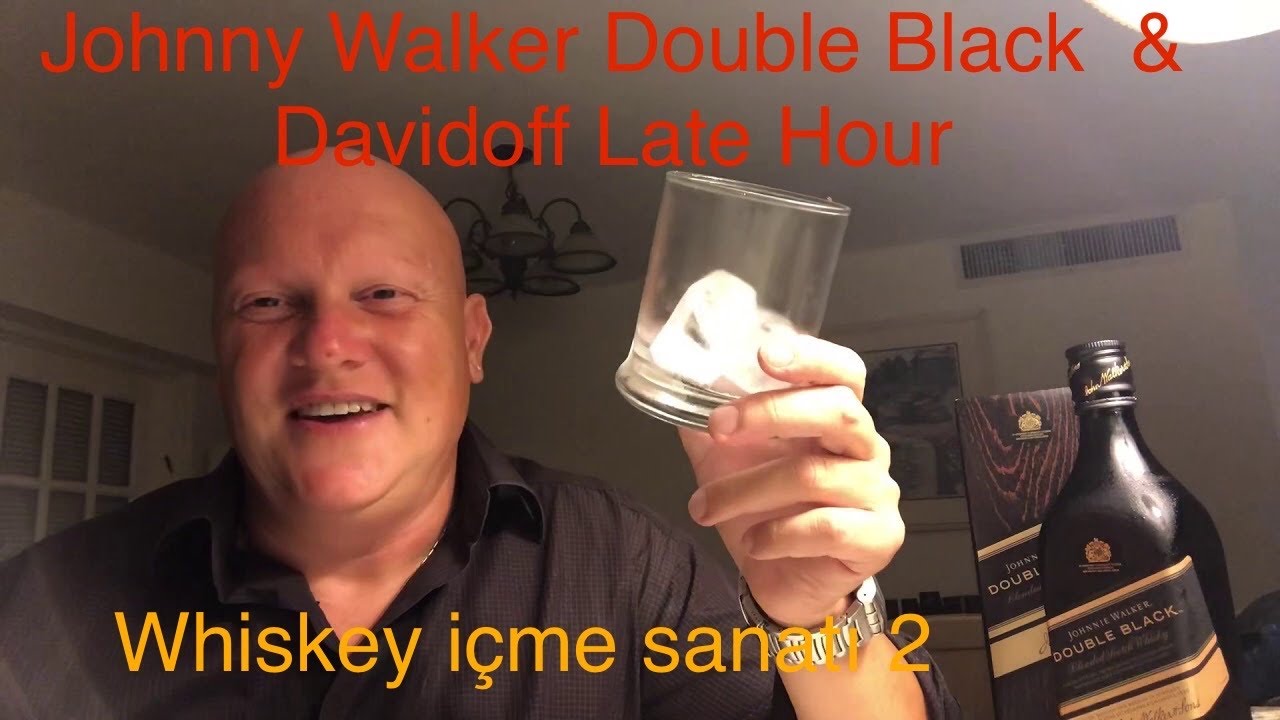 Viski i&ccedil;me sanatı 2 Johnny Walker Double Black by Albert HELMANN