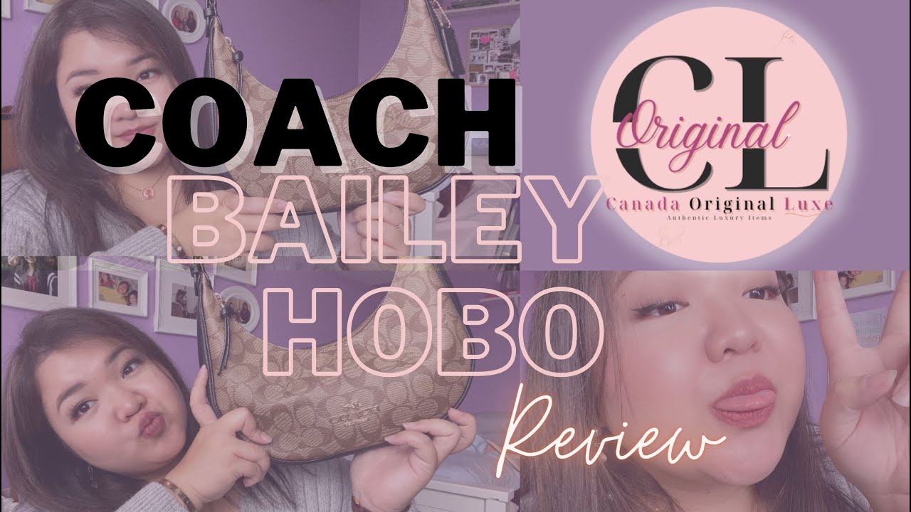 BAG REVIEW #2 (+Giveaway!) | Coach Bailey Hobo Bag | The best fall bag for EVERYONE!