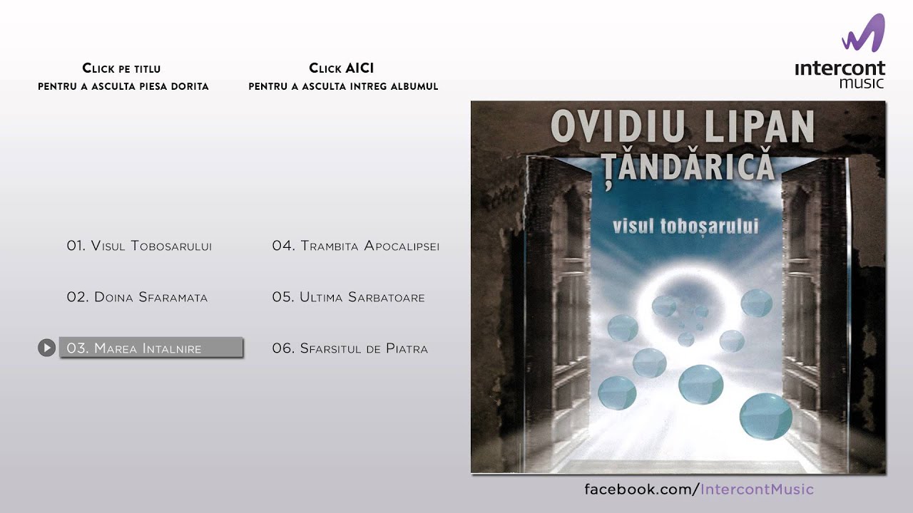 Ovidiu Lipan Tandarica - Marea intalnire (03/06) [Visul tobosarului]
