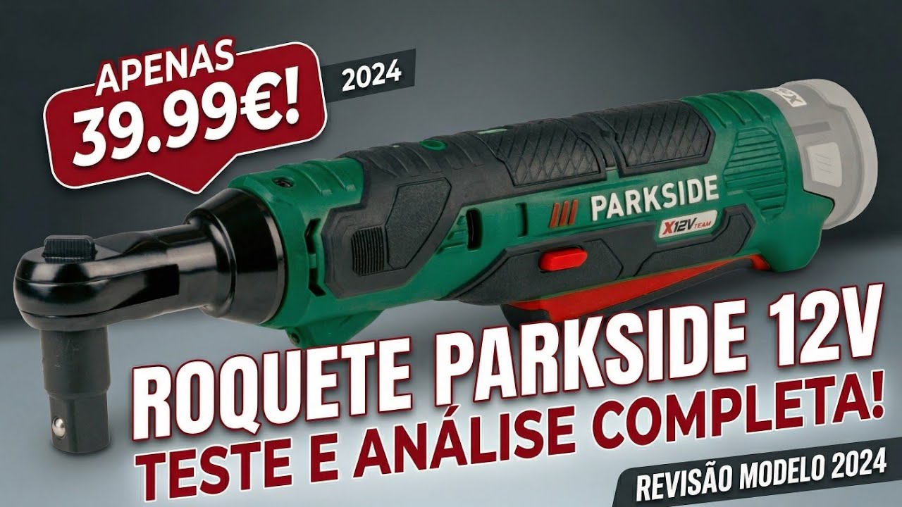ROQUETE  12V PARKSIDE  ( PARKSIDE 12V RATCHET)