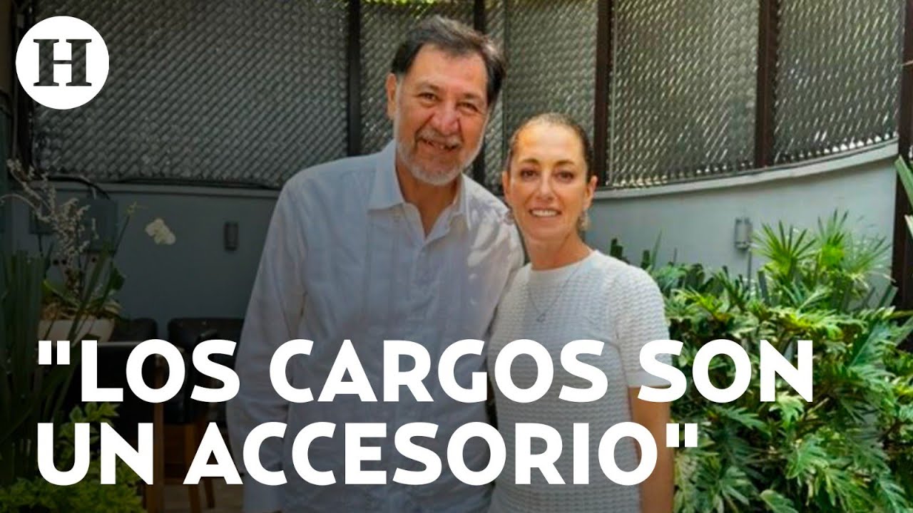 ¿No le interesan los cargos? Fernández Noroña se reúne con Sheinbaum; asegura no ambicionar nada