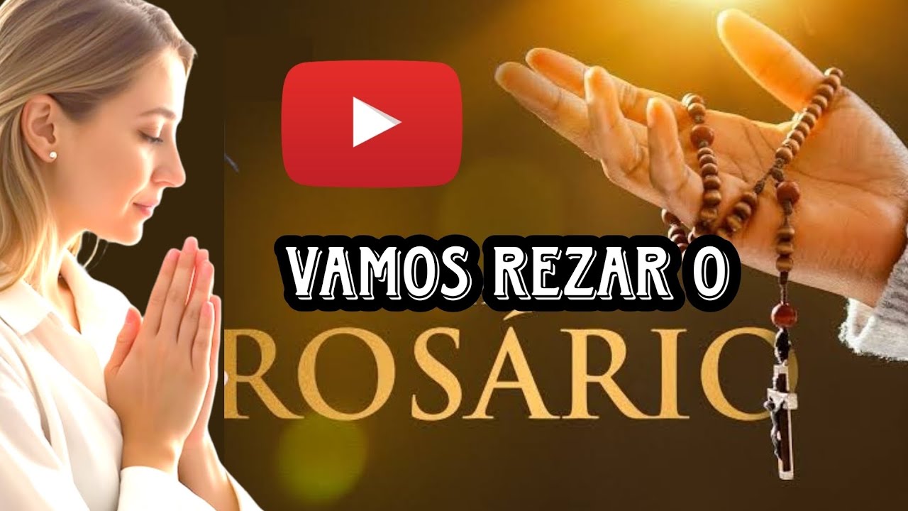 Reze conosco: Vamos rezar o Rosário - @compartilhandoevangelho 