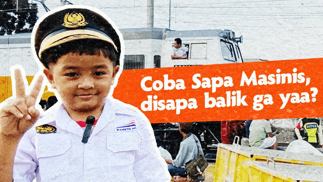 #MasinisBeno sapa masinis langsung, Masinis-nya baik ga yaa???