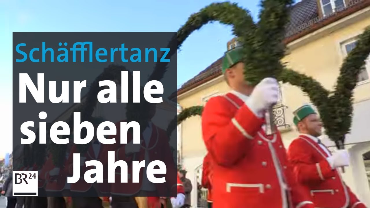 Die Schäffler tanzen in Murnau | Abendschau | BR24