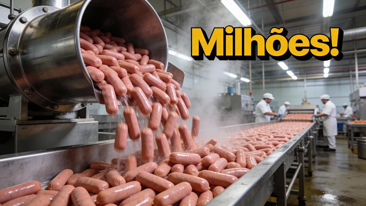 O Processo Real da Salsicha é Muito Diferente do Que Você Imagina