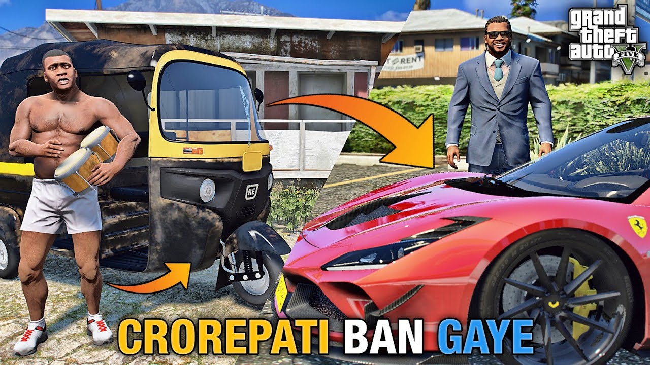 Hum To Crorepati Ban Gaye 🤑 Par Ye Kya Hua Mansion Me 😰😭 ( GTA 5 Mods )