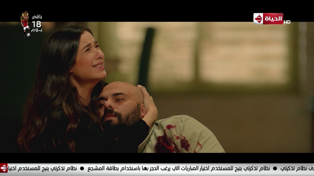 الحب فعلا يخليك تموت مكان اللي بتحبه.. وهو ده اللي عمله سليم مع سلمى في المشهد ده #لأخر_نفس