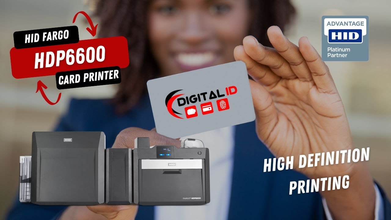 Introducing the HID FARGO HDP6600 High-Definition ID Card Printer | Fast & Eco-Friendly ID Printing