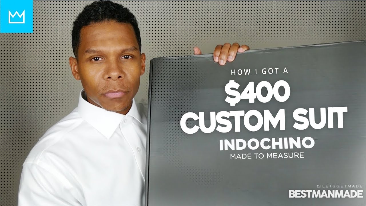 $400 CUSTOM SUIT FROM INDOCHINO // BESTMANMADE