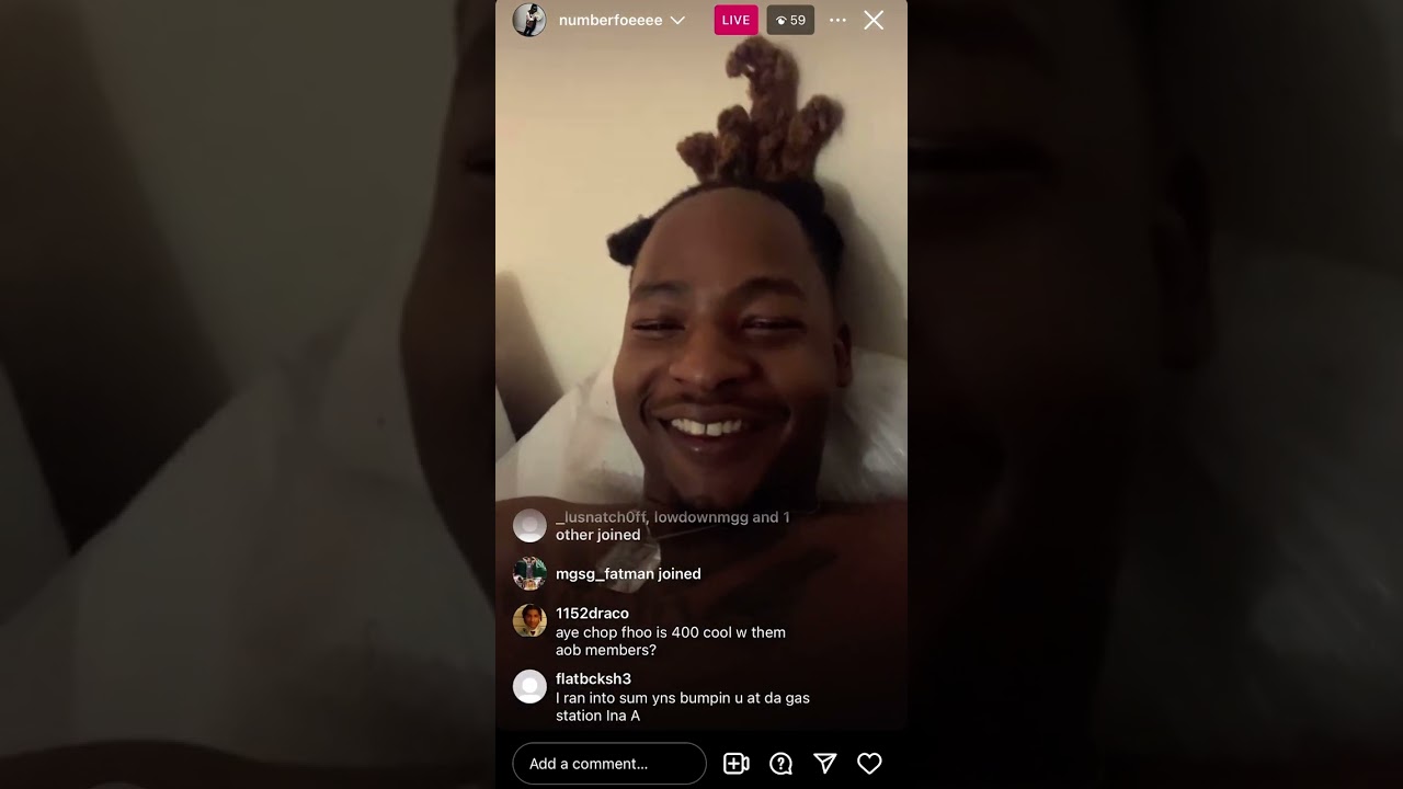 NumberFoe says DracBaby used too be 400, they not beefing with AOB, an 700 and 400 used to be cool