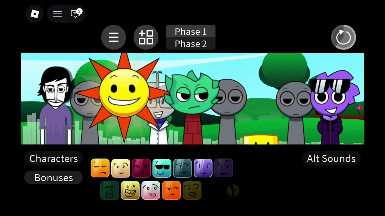 Sprunki mix parodybox phase one and 2