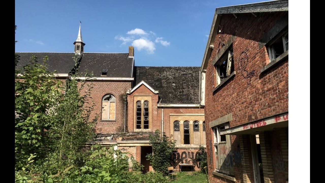 Abandoed Childrens Asylum & Morgue (DANGEROUS CLIMBING) Urban Exploration Belgium